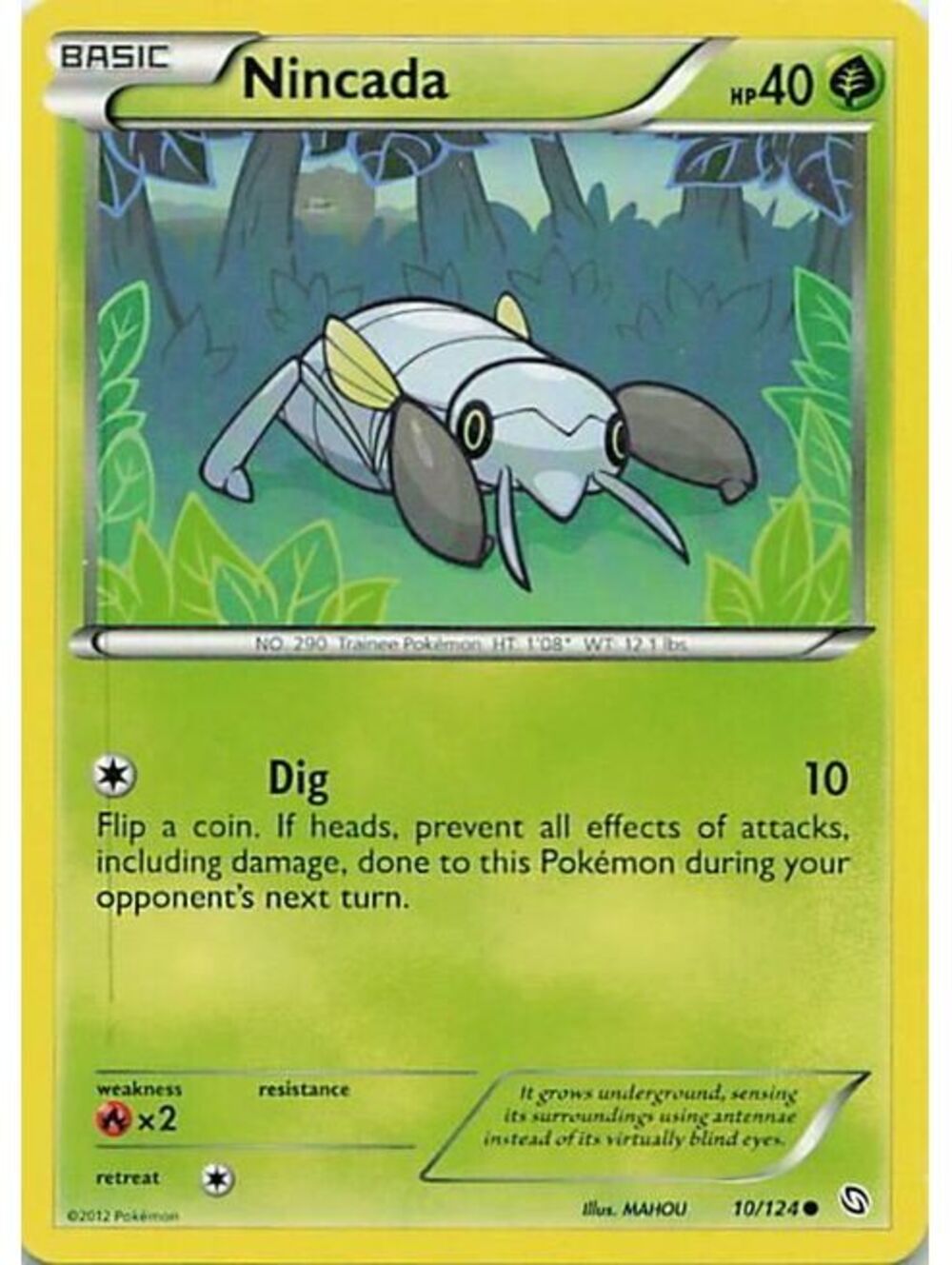 Pokemon TCG 2005 Nincada LP DX